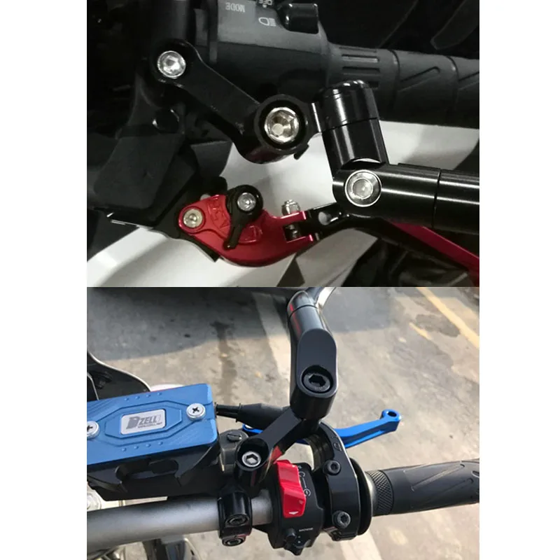Увеличительный адаптер для зеркала заднего вида мотоцикла YAMAHA MT 07 MT07 09 09|Боковые