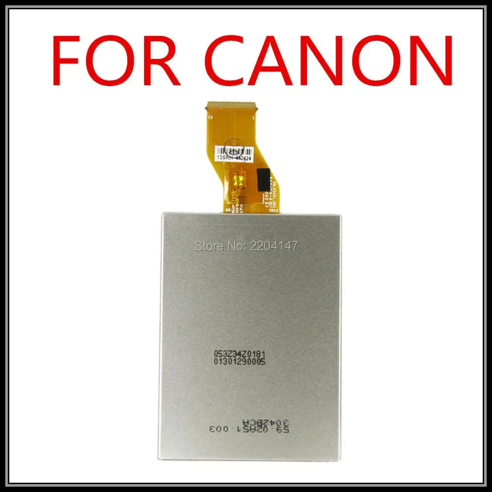 Новый ЖК-экран для CANON IXUS132 IXUS135 ELPH115 IS IXY90F IXY100F цифровая камера запасная часть +