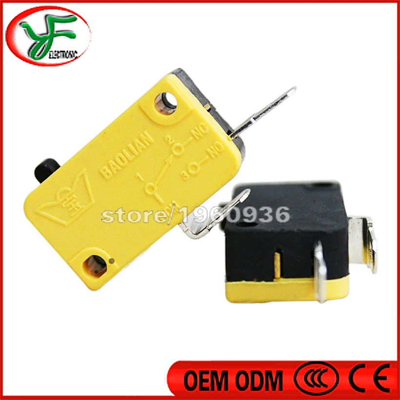 

Free shipping 5pcs BL Microswitch for Push Button/American style joystick micro switch Arcade Game Parts/cabinet accessories