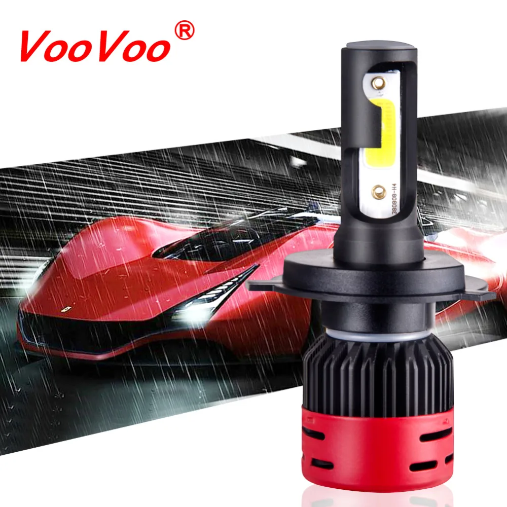 1 шт. H7 Светодиодный лампа светодиодный H4 H1 H3 H8 H9 H11 9005 HB3 9006 HB4 авто фары 8000LM Свет