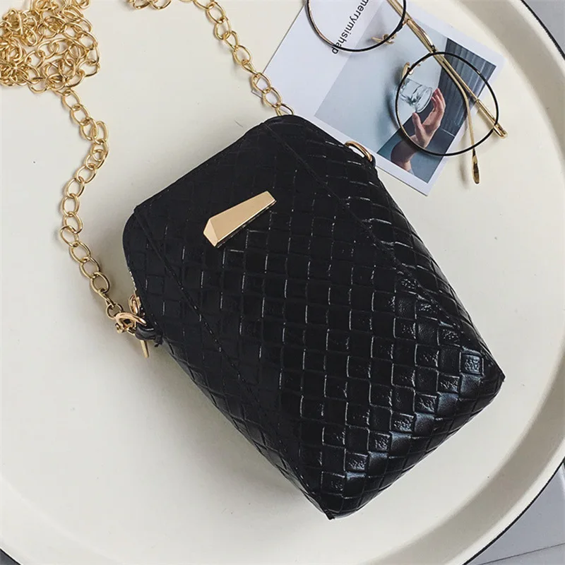 Оптовая продажа 2018 Летний Новый тканые shell Телефон сумка женская Корейский диких