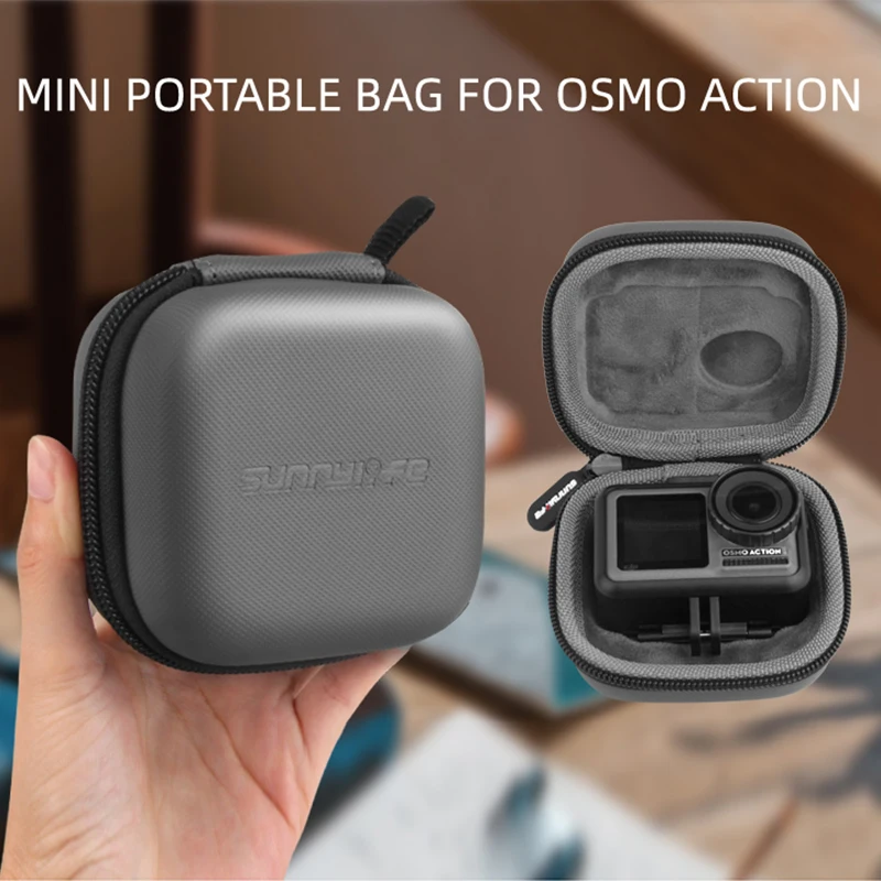 

Mini Portable Bag Storage Bag Carry Pouch Case Bag Storage Protection Box For DJI Osmo Action Camera Accessories