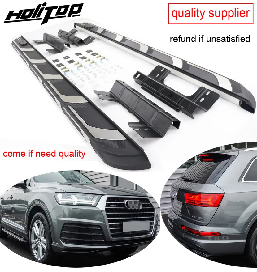 Новое поступление Беговая доска nerf для AUDI Q7, уплотненный и winden кронштейн, нагрузка 250 кг, сделано в большом заводе