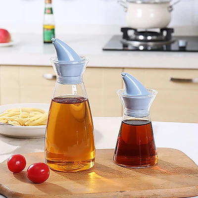 

Kitchen tool Leak proof glass splash spout oiler lecythus fashion oil bottle 7*19cm free shipping