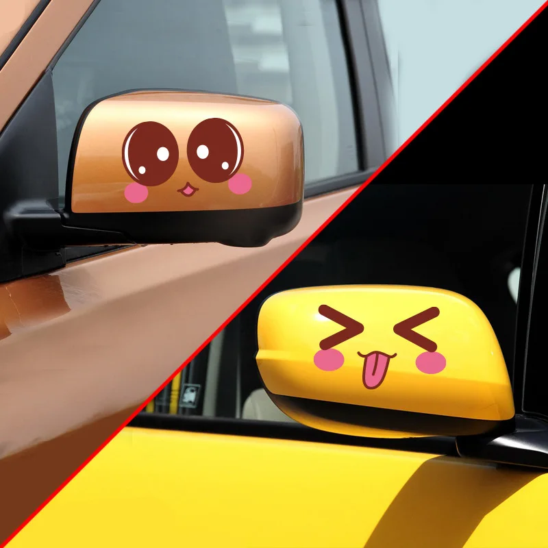 1 шт. забавная наклейка для автомобилей зеркало заднего вида крышка топливного