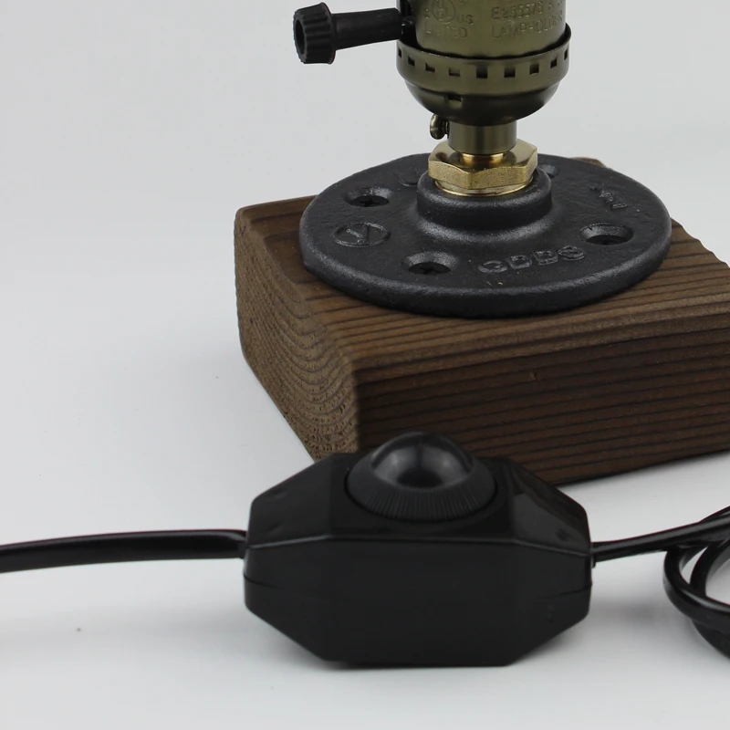 2 Шт./лот Настольная Лампа Диммер Линии С Адекватными Плоский Штекер Вилку Шнура