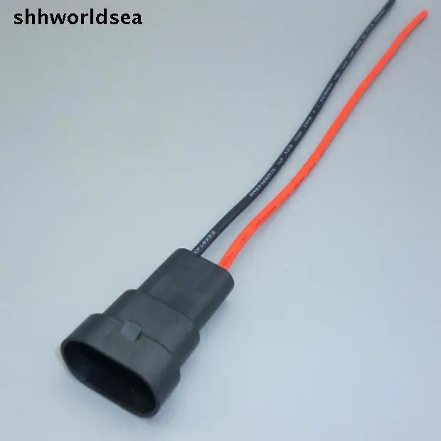 Shhworldsea 5/30/100 шт. 9006 HB4 мужской нейлоновый резьбовой соединитель проводки |