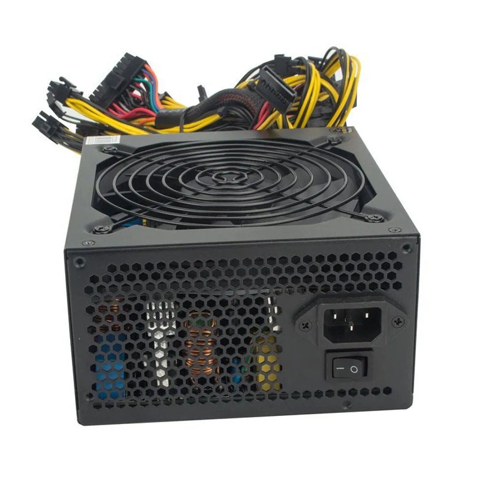 Блок питания для майнинга ATX 1600 Вт блок поддержка графической карты 6 шт.|power supply