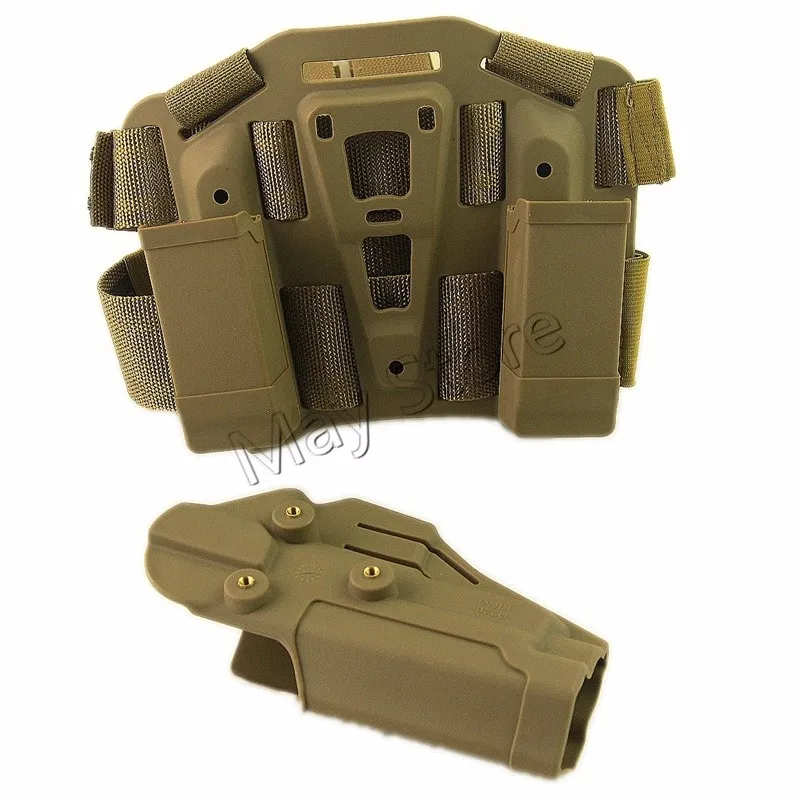 RH W/Журнал факел мешок страйкбол тактическая кобура SIG SAUER P226 P229 открытый
