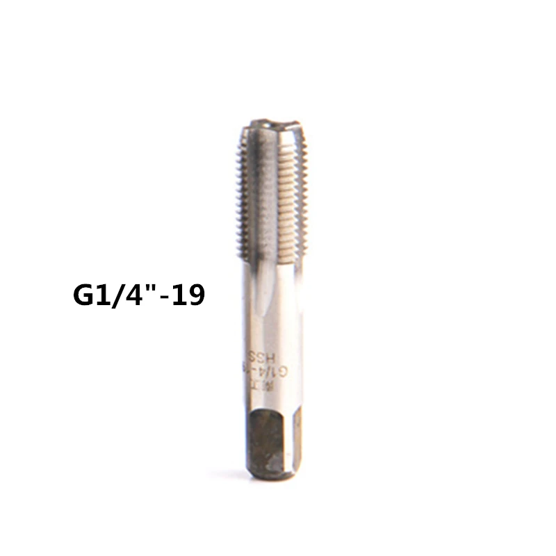 G14-19 Трубопроводы резьбовые краны G1/8-G1 дюймов винтовой кран HSS 55 градусов Труба резьбовой кран инструмент - Цвет: G14-19