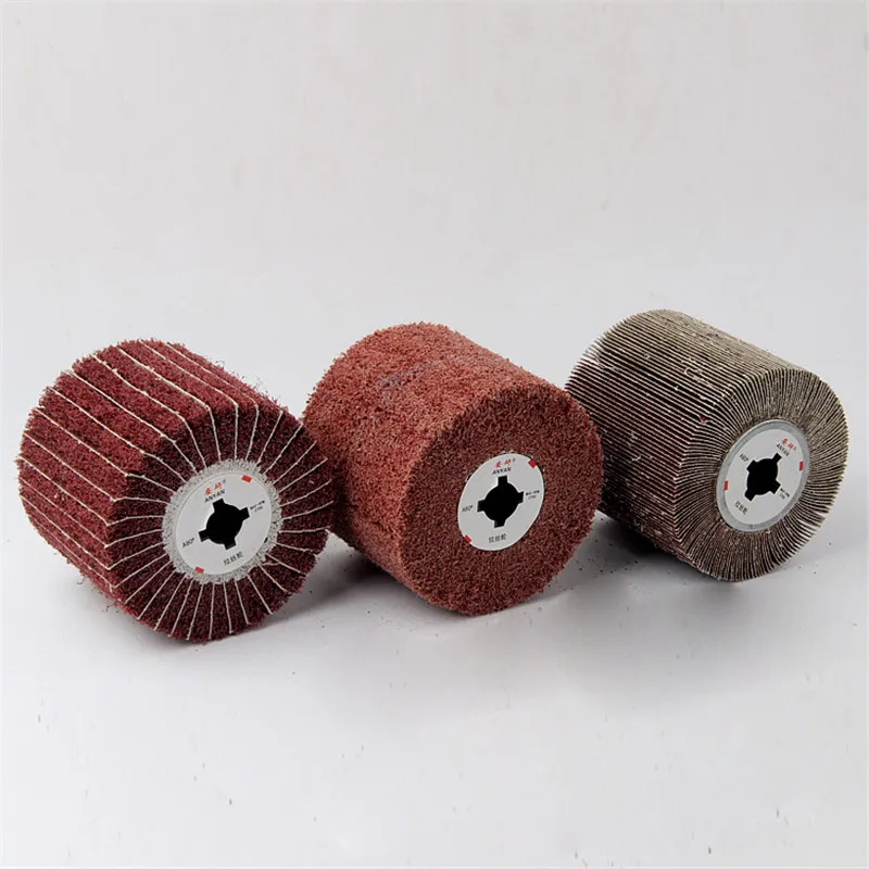 1 piece 120*100*19mm Non-woven Satin Combi Mop wheel Striping Wheel for Stainless Steel | Инструменты