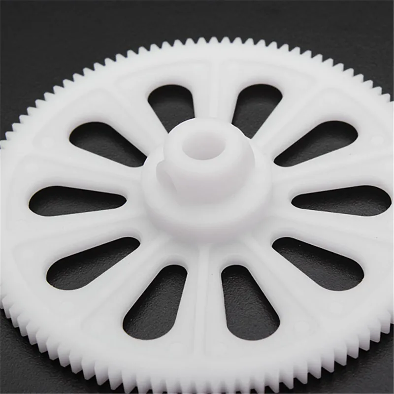 Высокое качество Таро 450 Pro задний привод шестерня белая для RC вертолет детали Accs