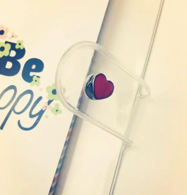 

A5 A6 PP PVC Transparent Planner Notebook Cover Flower Heart Button Spiral Binder Loose Leaf Sheet Shell Office School Supplies