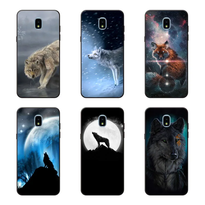 for samsung galaxy j3 2018 Case Silicon tigon beast Painting Soft TPU Back Cover Protect Phone cases |