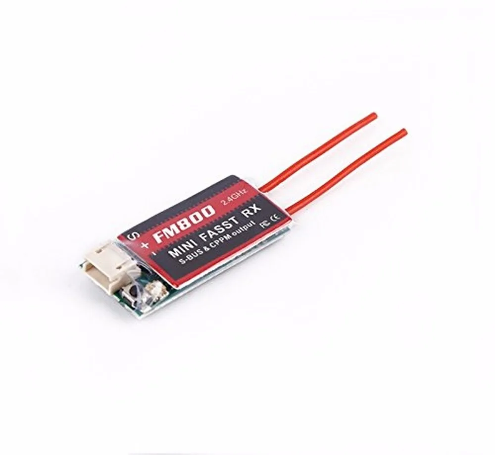 Мини Futaba fm800 FASST sbus cppm RX 8ch приемник для FPV-системы Средняя скорость