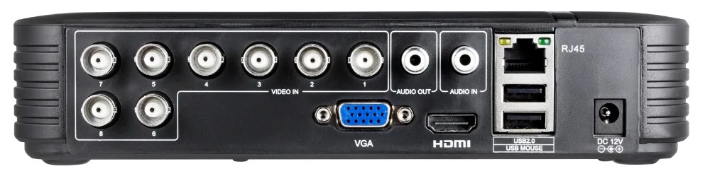 FUERS CCTV H.265 8-канальный видеорегистратор AHD DVR, для наблюдения, безопасности, Регистраторы DVR 8CH 4,0 м AHD TVI CVI XVI IP 6in1 цифровые гибридные видеорегистраторы аналоговый