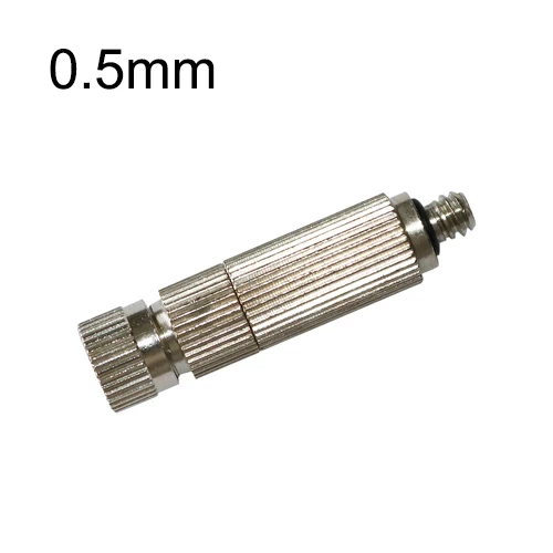 0.5 mm mist 20~ 90 бар прибор для создания тумана под высоким давлением сопло из нержавеющей стали спринклер для запотевания системы охлаждения растений туман опрыскиватели с сетчатым фильтром 3 шт - Цвет: 0.5 mm mist