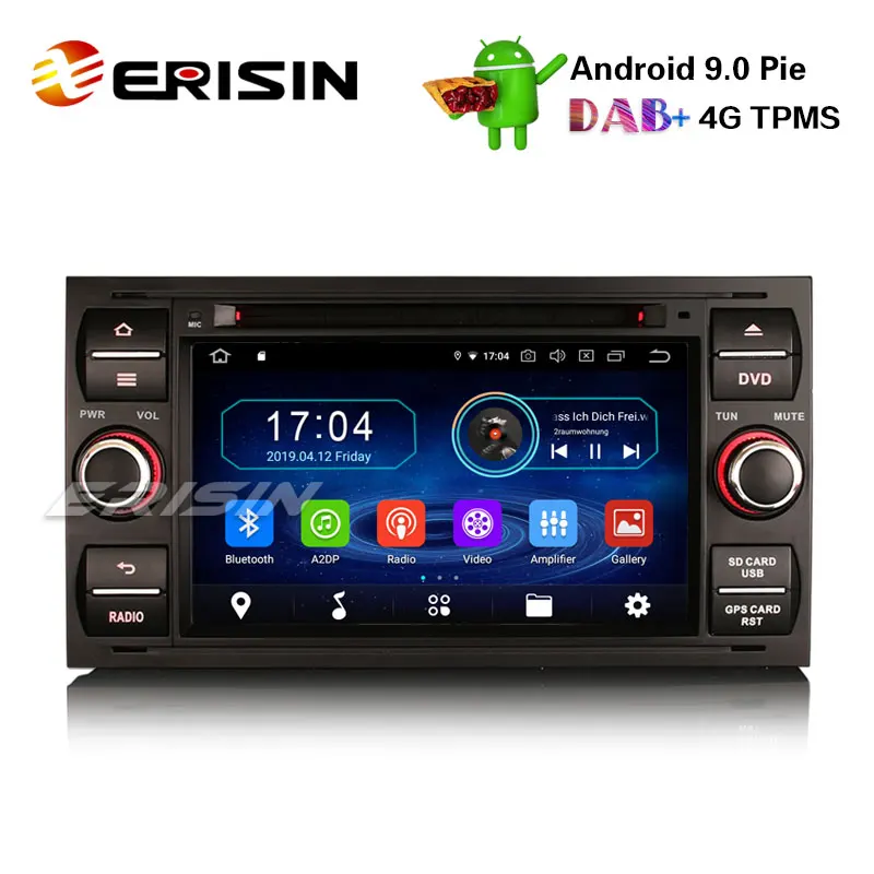 Erisin ES4946B 7 &quotDAB + 4G TPMS DVR Android 9 0 автомобильное радио DVD для BMW E46 GPS