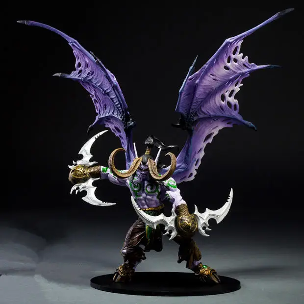 RPG Game Wow популярная Ночная игра Elf Demon Hunter illidan Stormrage ПВХ фигурка игрушки No B|Игровые