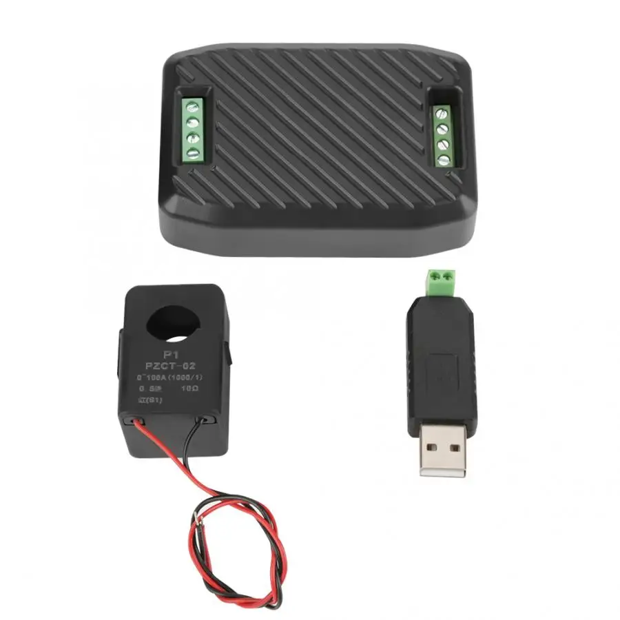 PZEM-016 100A Многофункциональный измеритель напряжения тока коэффициент мощности