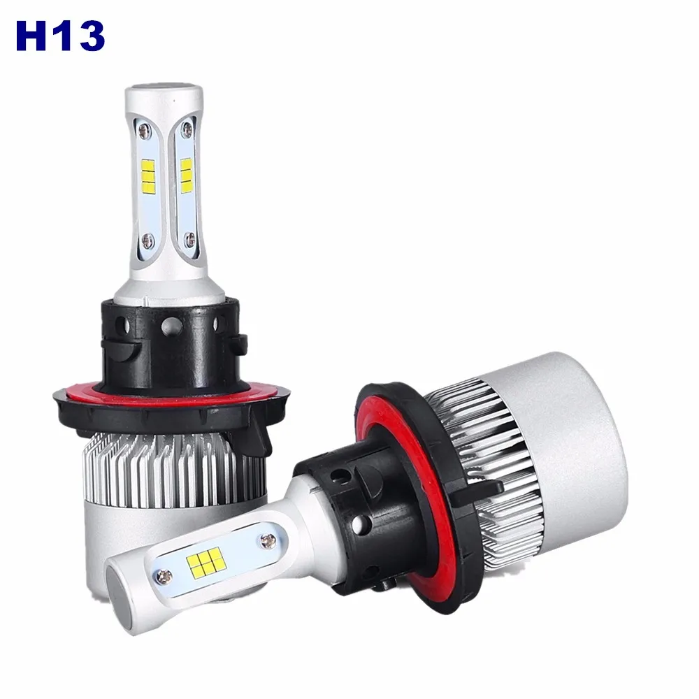 Elglux 8000lm/пара фары CSP светодиодные лампы H7 H4 светодиодный H8 H11 HB3/9005 HB4/9006 H1 H3 9012 H13 9004 9007 72 Вт Авто лампы автомобиля свет