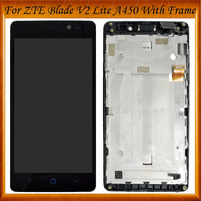 100% хорошо работает для ZTE Blade V2 Lite A450 ЖК дисплей + кодирующий преобразователь