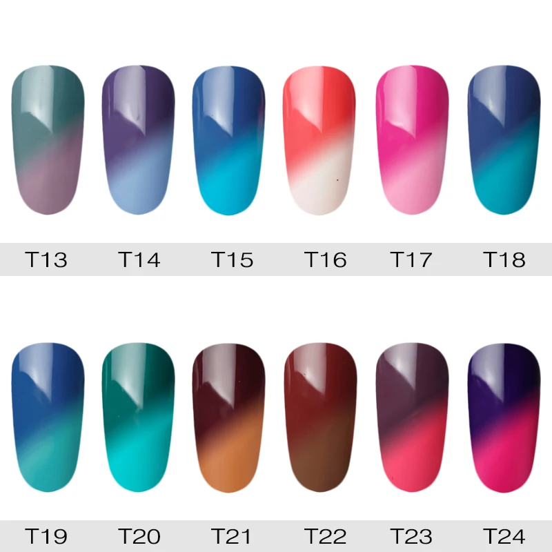NAILWIND 7 мл хамелеон изменяющийся от температуры УФ гель лак для ногтей замочить