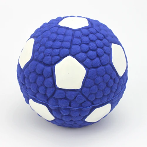 Soccer Мягкие латексные домашние интерактивные игрушки для собак устойчивые к укусам с пищалкой щенок жевательные скрипучие Мячи для детей маленькие большие собаки Adidog - Цвет: Soccer