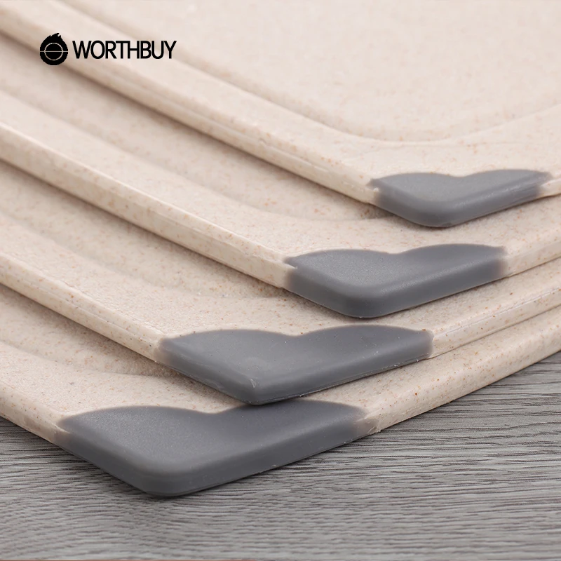 WORTHBUY нескользящий режущий блок экологически чистый для измельчения пшеничной