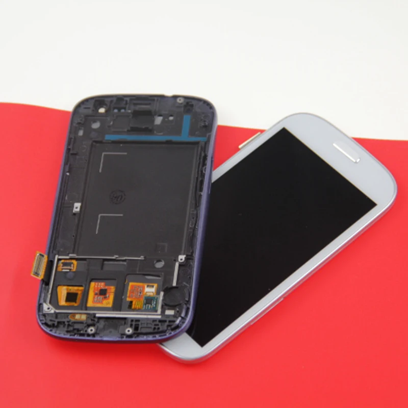 ЖК-дисплей i9300 совместимый с Samsung Galaxy S3 ЖК-экран сенсорный экран дигитайзер