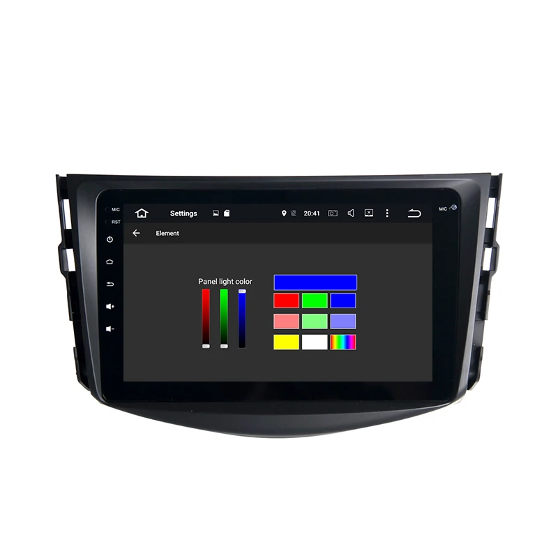 Aoluoya IPS 4G RAM 32G ROM Восьмиядерный Android 8 0 автомобильный dvd плеер для Toyota RAV4 RAV 4 2007 2008 2009