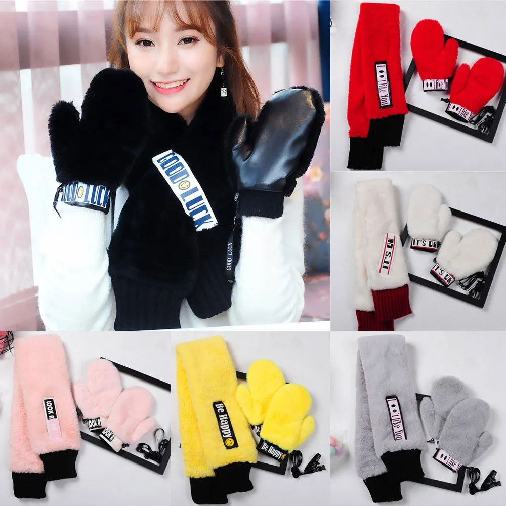 Перчатки новинка зимы поступление 2018 Для женщин милый мультфильм Повседневное
