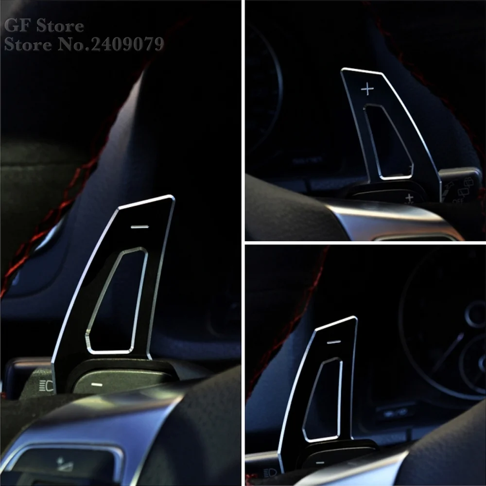 Алюминиевые Рычажные переключатели на руль DSG для VW volkswagen GOLF 6 GTI R20 R36 SCIROCCO EOS CC Sagital