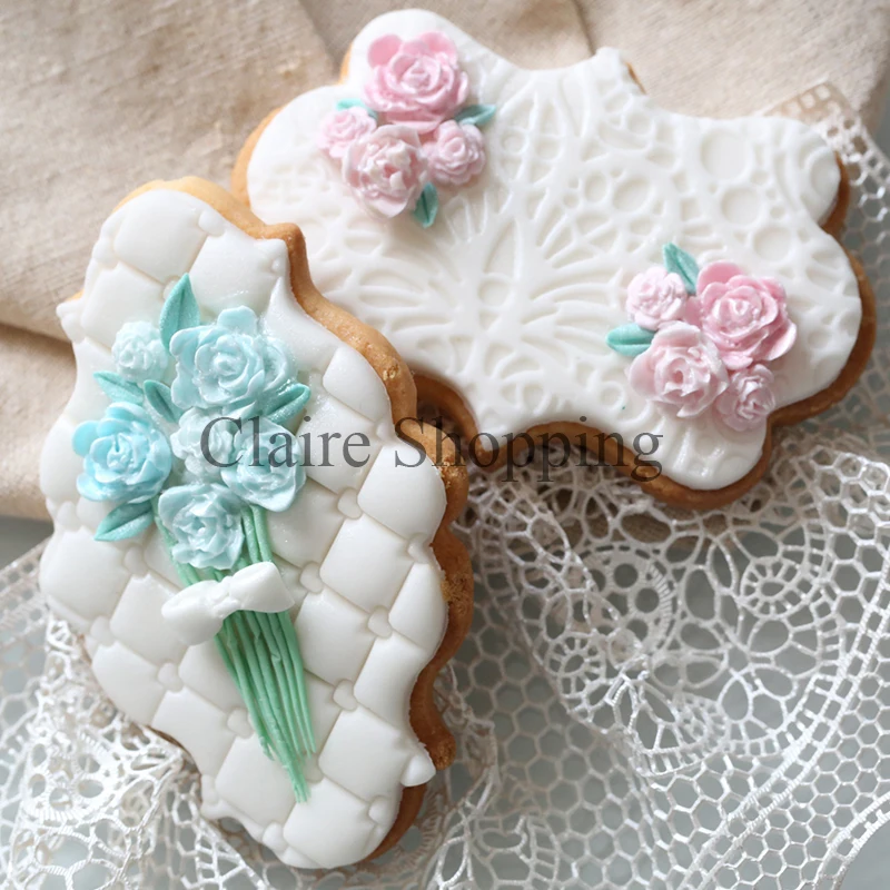 4 шт. рама из нержавеющей стали нержавеющая сталь фондана печенья черенок форма