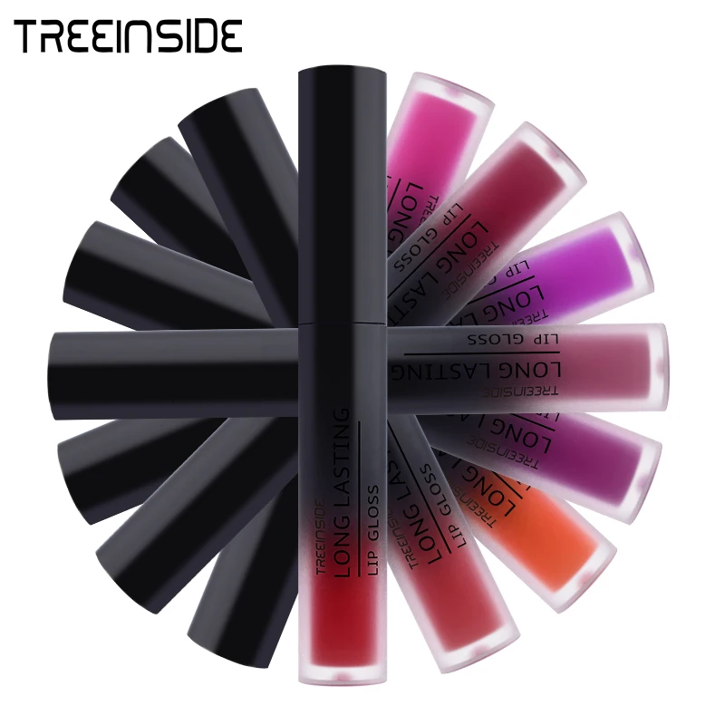 Matte Lipstick Waterproof Lips Makeup Dark Purple Wine Red Lip Batom Tint Moist Lipgloss Long Lasting Cosmetics | Красота и здоровье