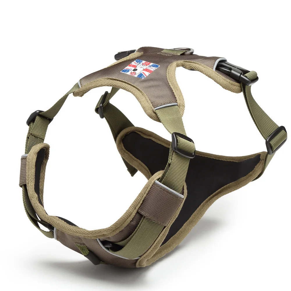Шлейка для собак SandyFloyd нейлоновый сетчатый жилет поводок нагрудный ремень
