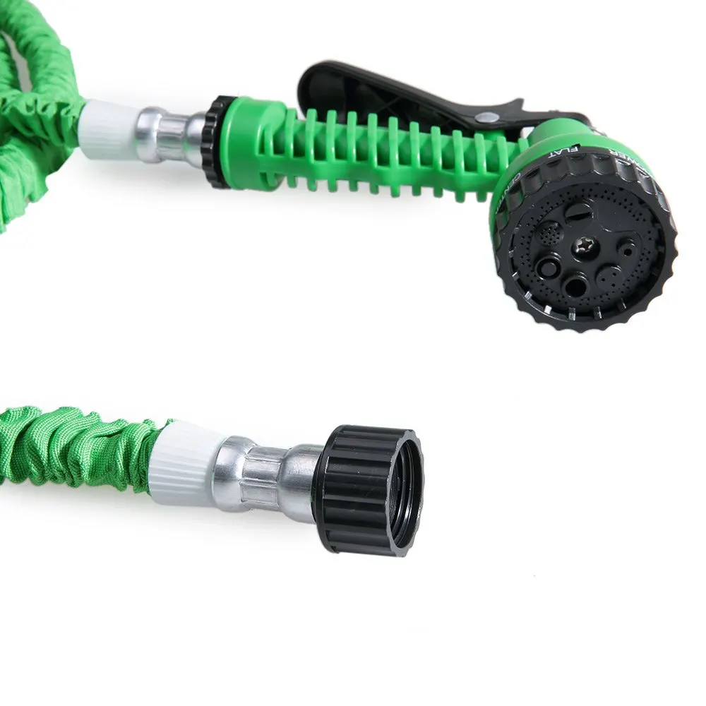 Популярные 25FT-200FT расширения Магия Гибкая Сад водяной шланг катушки автомобиль