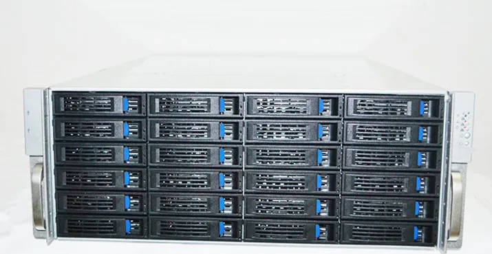 

4U Case With 24 Hard Disk Position Hot Plug Case Rack Type Server Case MINI SAS MINI SATA Or SATA3 Interface With Fan