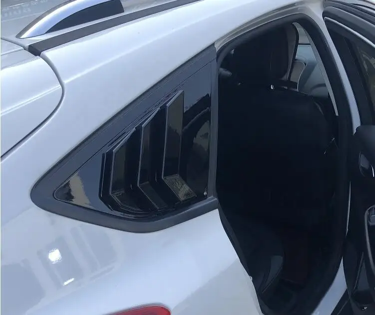 2 шт. ABS дверь окна жалюзи Рамка подоконник литья Накладка для Ford Focus Хэтчбек 2012 2013