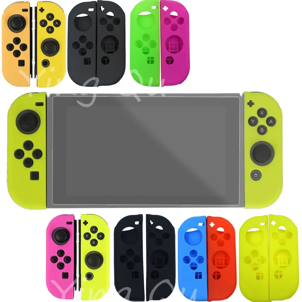 Силиконовый резиновый чехол-накладка для kingd Switch Joy Con контроллер для kingdoswitch NX NS Joycon Grip