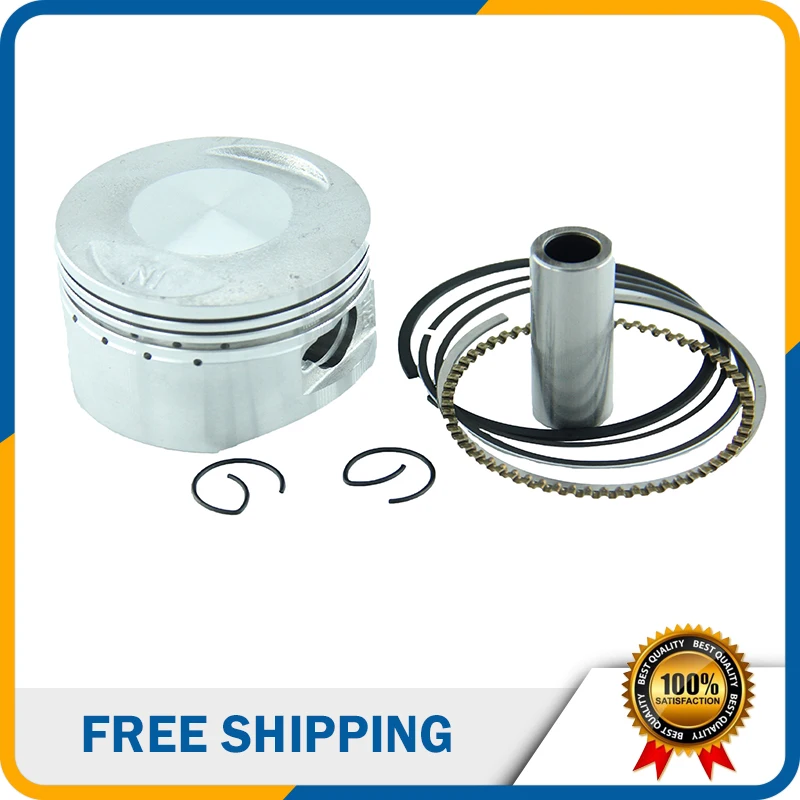 Поршневой 54 мм кольцо 14 Булавки поршневых колец Наборы комплект для Lifan 138cc Air cooling