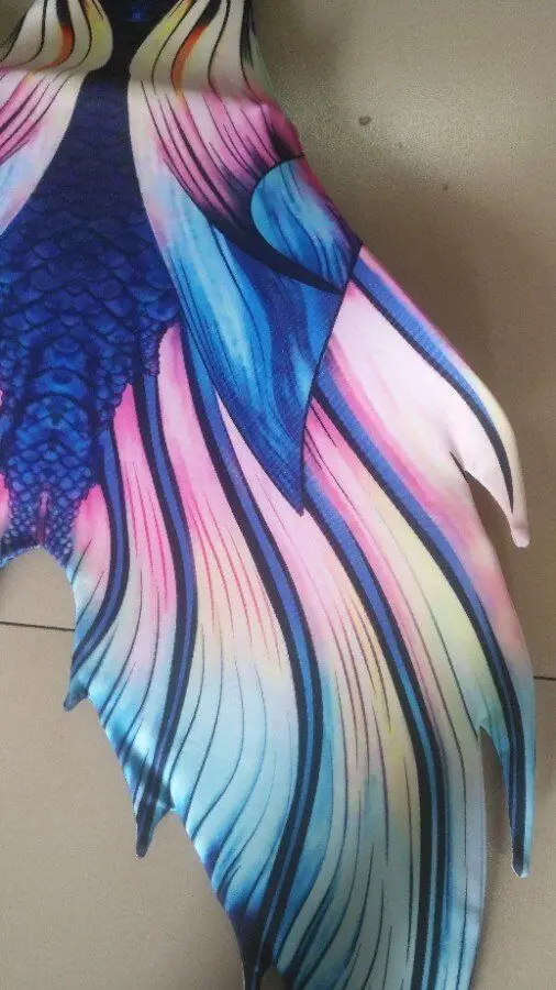 2019 новые индивидуальные Пижама для детей и взрослых большой хвост русалки с