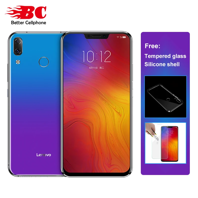 Lenovo Z5 L78011 LTE смартфон с 6 2 дюймовым дисплеем восьмиядерным процессором Snapdragon 636