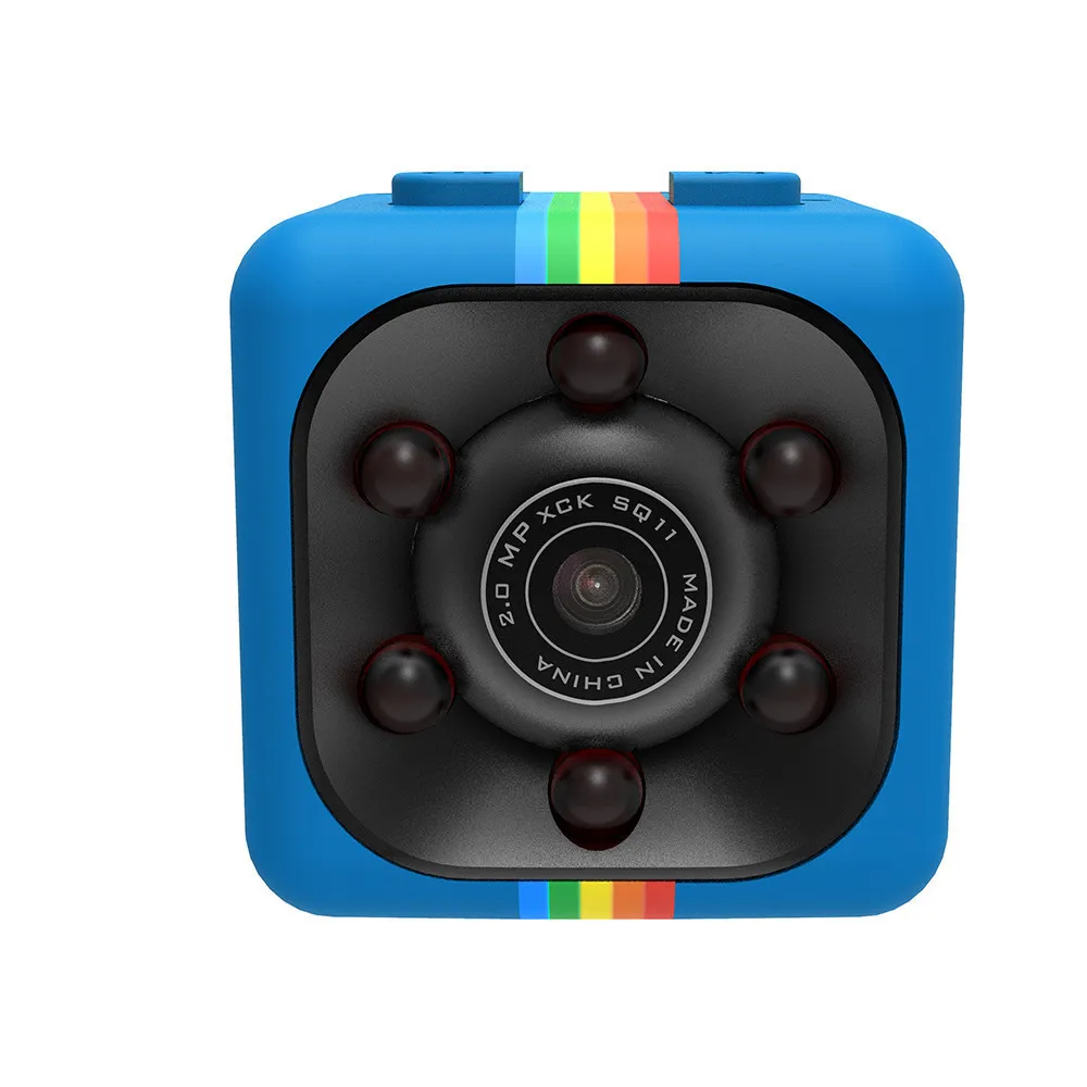 B Мини-камера SQ11 Full HD 690P DV Спортивная экшн-камера DVR рекордер 32G TF карта микро Спортивная камера для автомобиля dvr камера s микрофон - Цвет: B