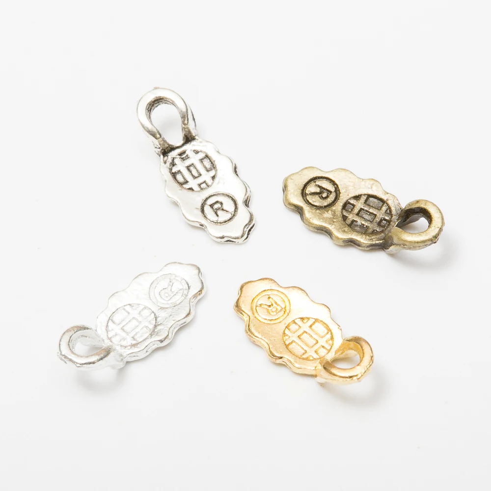 106 шт. клеевые зажимы для подвески винтажная цинковая Подвеска из легированной