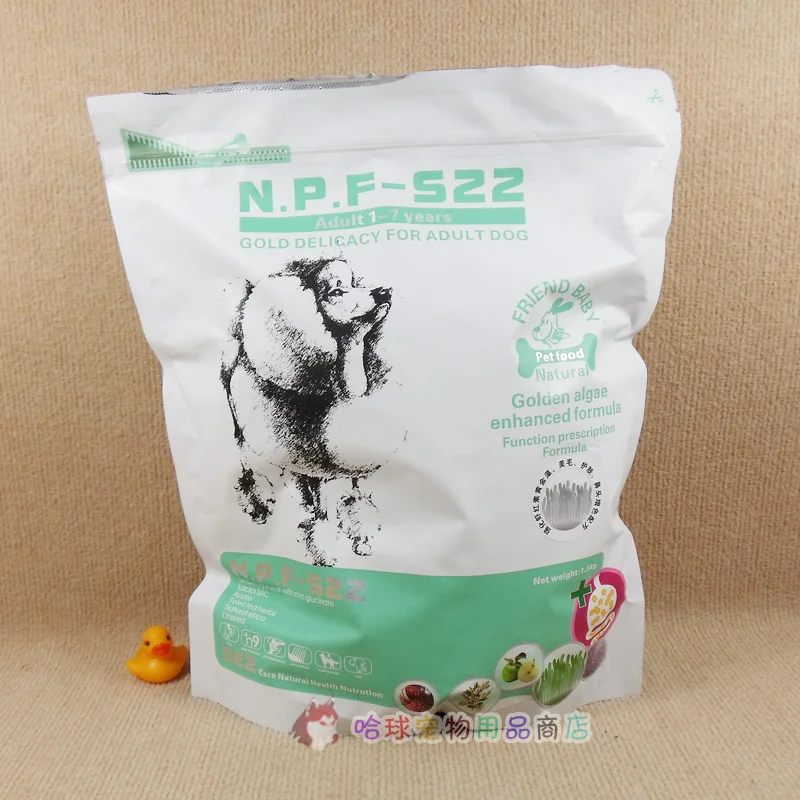 Национальный! Тайвань фу чтобы украсить беттс корм для собак 1.5 кг есть красота