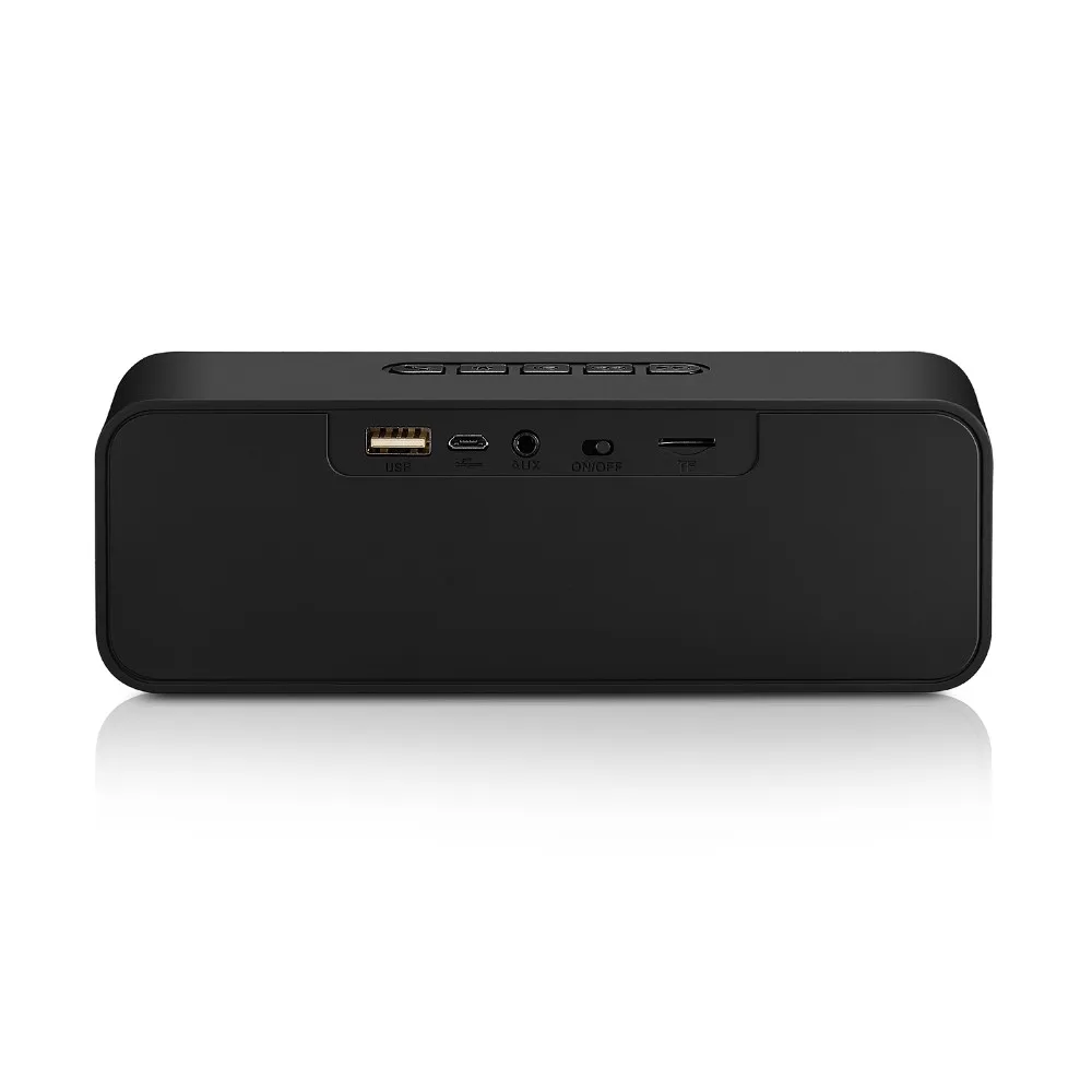 4,2 bluetooth динамик Hi-Fi портативная беспроводная коробка, Mp3 музыкальный плеер приемник аудио fm-радио с USB AUX TF карта Бумбокс колонка