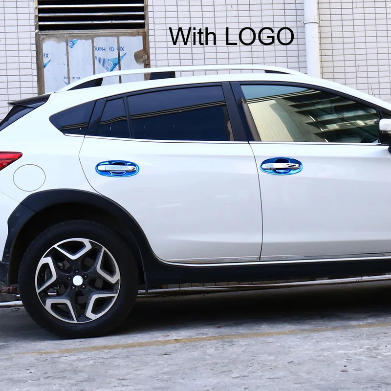 QHCP наклейки на внешнюю дверную ручку крышки протектор украшения 8 шт./компл.