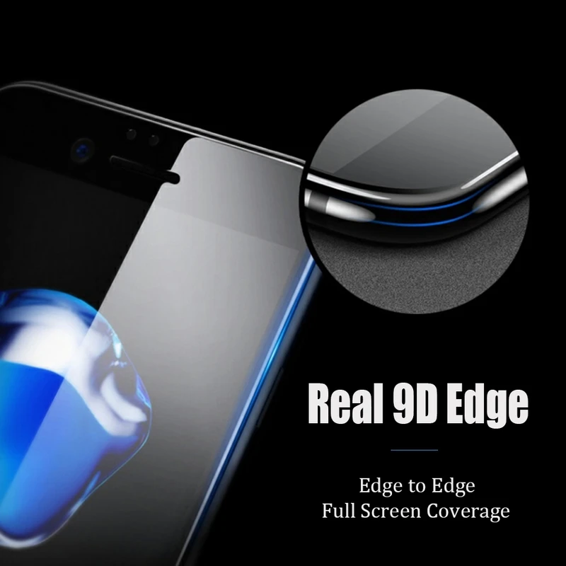 Закаленное стекло TeoYall 9D Edge для Huawei enjoy 9 8 Plus 8E 7 7S 7C Защитная пленка экрана Y9