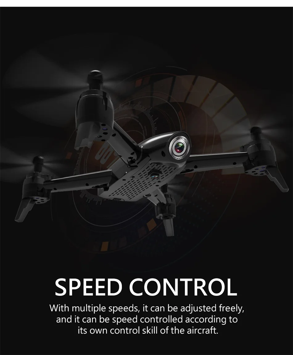 SG106 wifi FPV Дрон 4K двойная камера HD в реальном времени воздушная видео оптический поток RC Квадрокоптер Вертолет VS XS809W H47 XS816 M70 Дрон